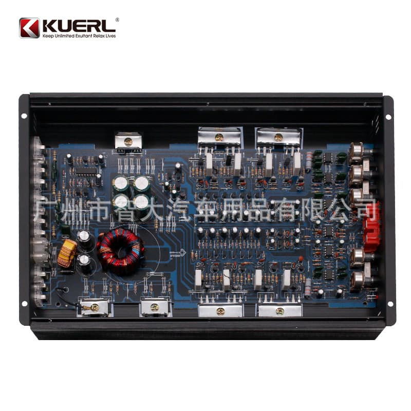 Factory Wholesale Car Audio Modification Power Amplifier Four-Channel WD628 Four-Channel Car Amplifier