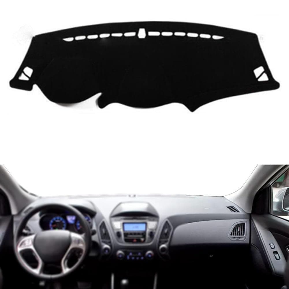 Cross-border applicable Hyundai Tucson 2010-2015 car center console cover car dashboard light-proof mat
