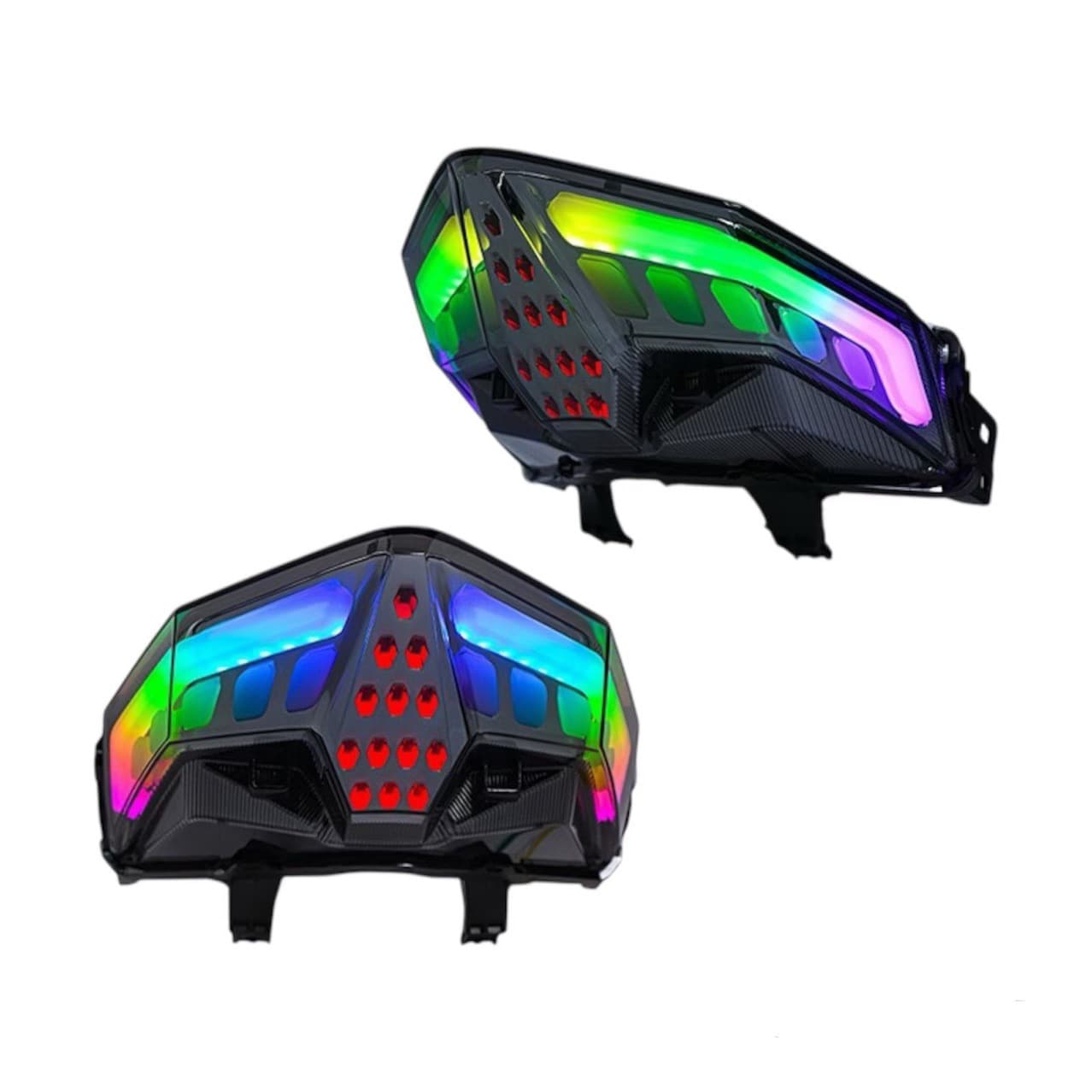 Factory Wholesale Motorcycle Tail Light for HONDA VARIO150 CLICK150 Modified New RGB Rear Tail Light