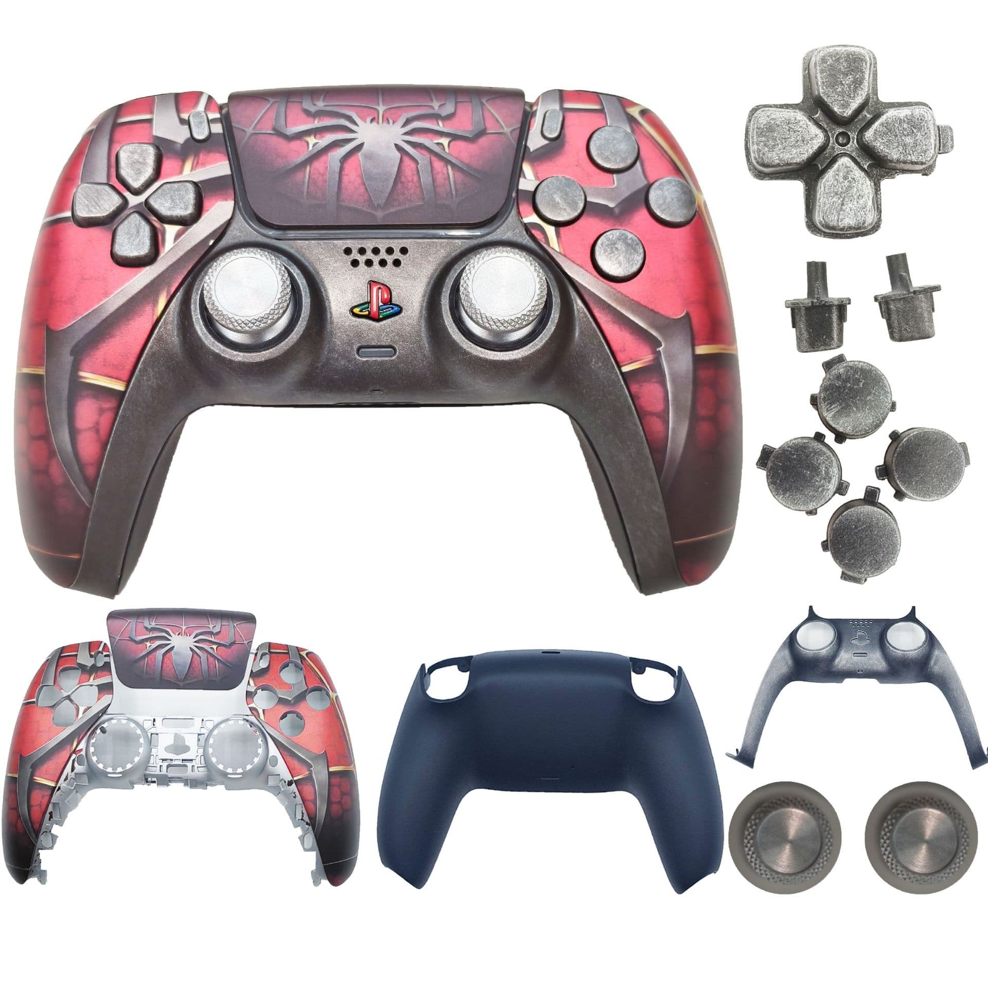 PS5 controller shell game controller modification repair accessories PS5 game controller accessories PS5 game controller replacement