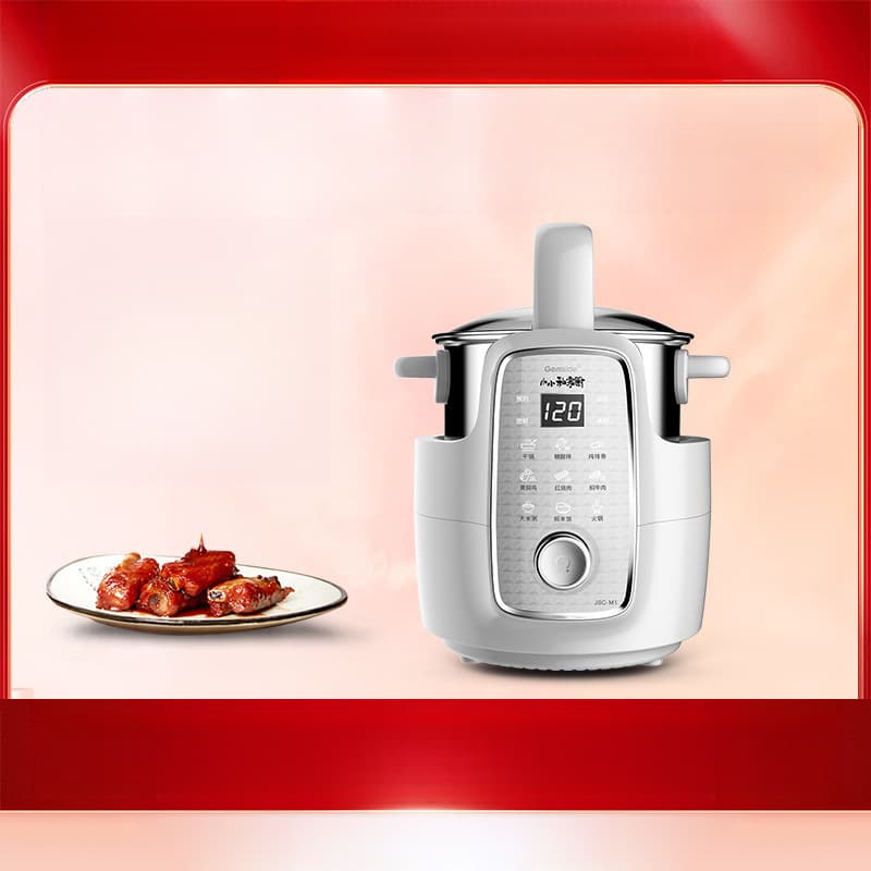 Fully Automatic Home Cooking Pot: Smart frying robot, dedicated lazy electric wok, private household appliance.