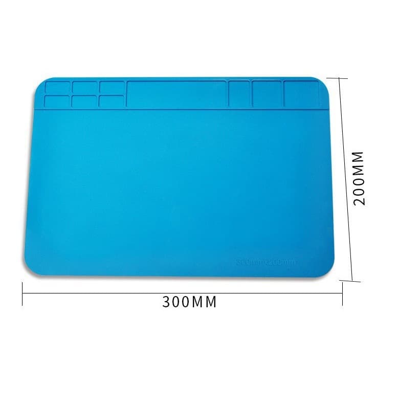 Silicone Motherboard Electronic Repair Mat High Temperature Resistant Phone Repair Silicone Board Multi-Component Placement Waterproof Heat Insulation Pad