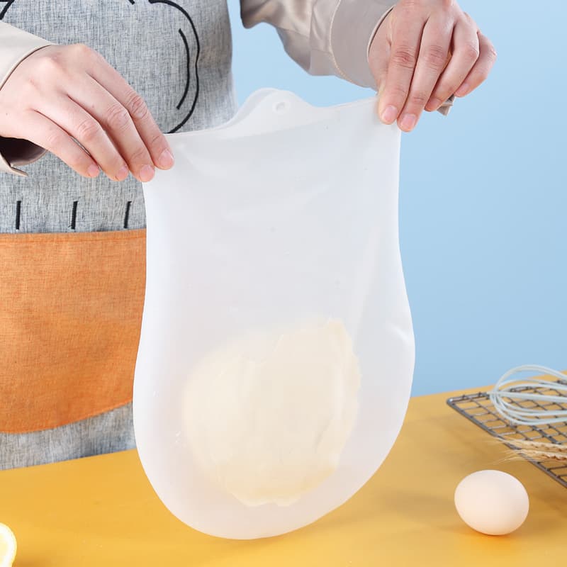 Silicone dough kneading bag in various sizes, dough proofing bag, thickened baking bag, non-stick rolling mat for home use