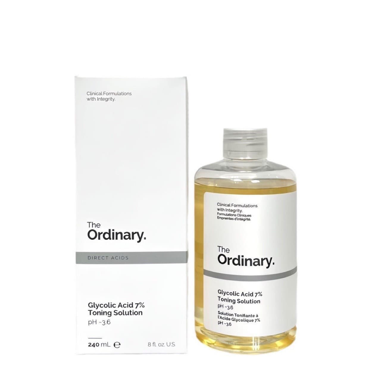 TheO Glycolic Acid Toner 7% AHA Exfoliating Lotion 240ml