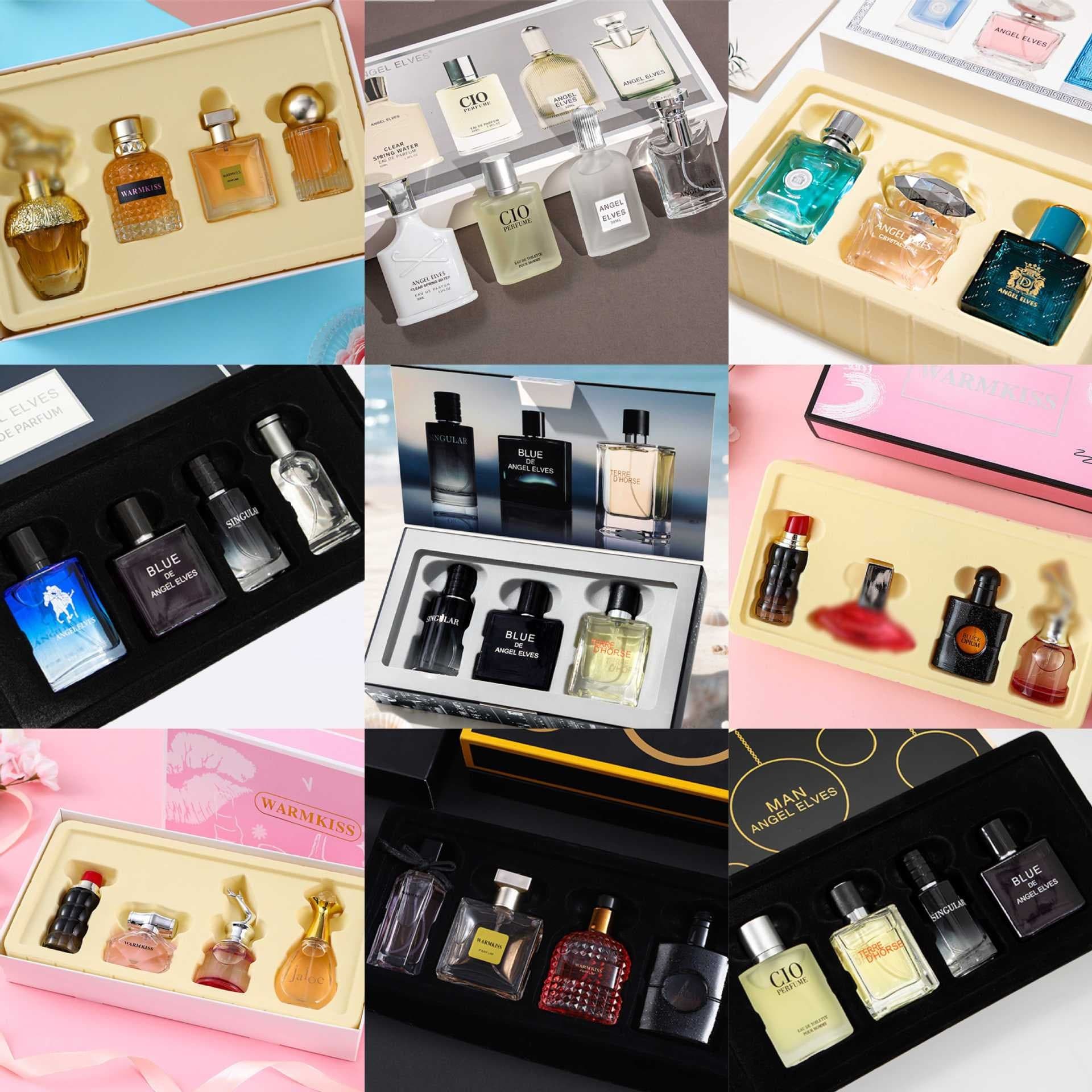Gift Box Perfume Set Long Lasting Women's Douyin Kuaishou Ladies Black Crow Perfume Set Wholesale Dropshipping