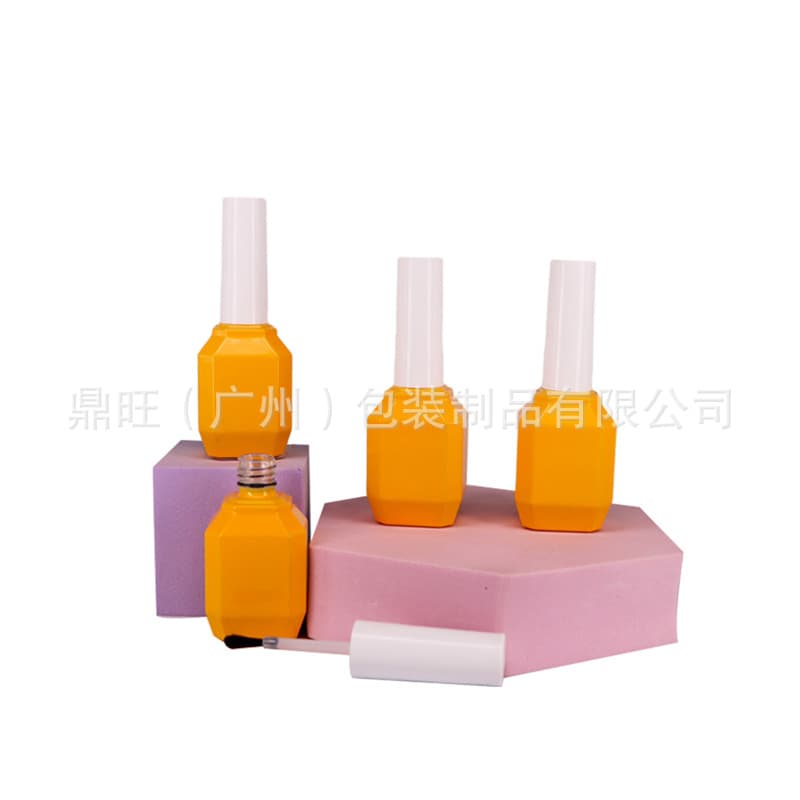 15ml empty nail polish bottle, customizable spray electroplating nail polish empty bottle, refillable bottle, manicure empty bottle