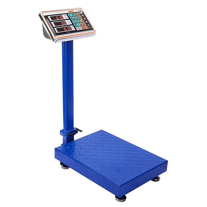 Platform scales for fruits and vegetables, large sizes 200kg and 300kg, electronic scales 150kg, high-precision electronic price-computing scales.