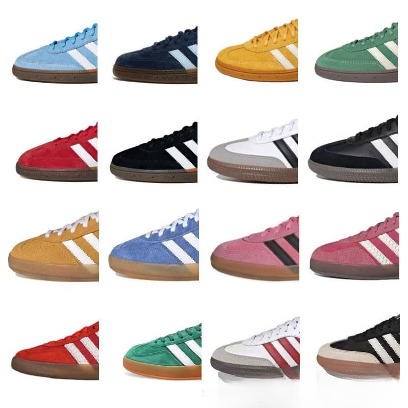 Putian Shoes Samba Adidas Originals Unisex Casual Sneakers White Versatile Couple Shoes Sports Leisure