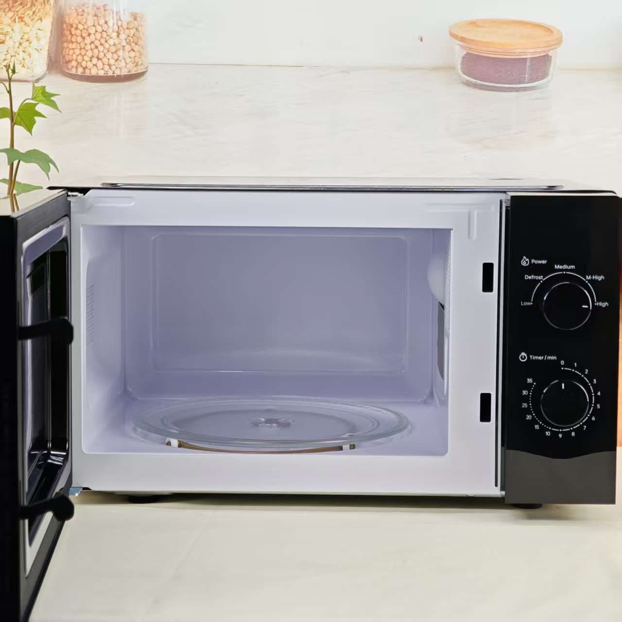 Microwave Oven 20L Cross-Border English Version Household Multifunctional Turntable Microwave Oven