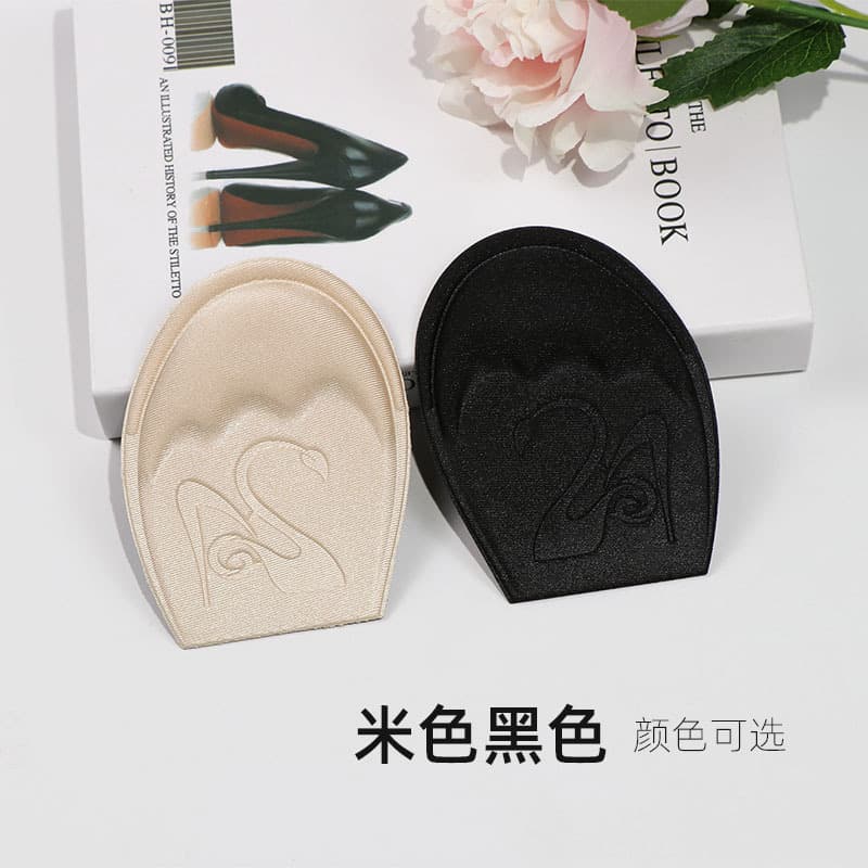 Half-size insoles for high heels, forefoot pads, toe caps, men's and women's athletic shoes, half-size insoles, foot pads, forefoot pads, comfortable and non-slip.