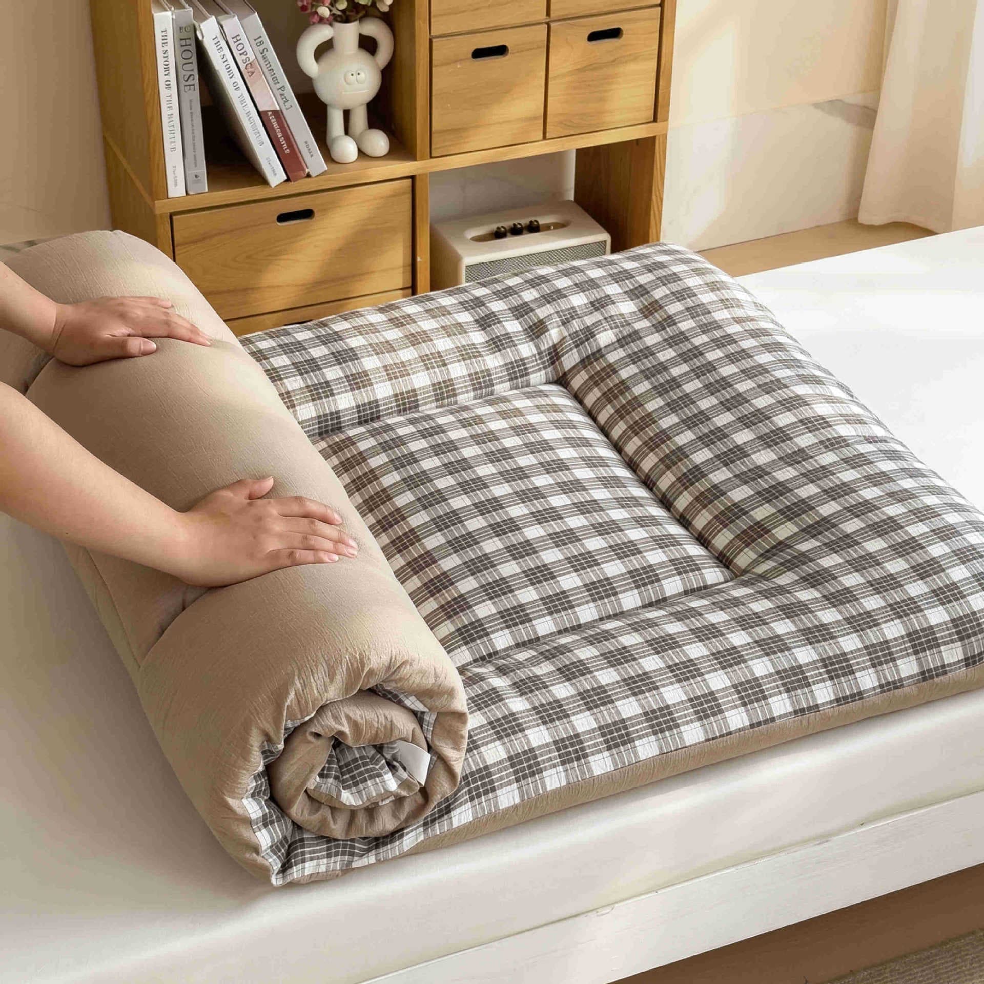 2026 new style unprinted style mattress single piece student single dormitory soft mattress mattress rental tatami bed mattress