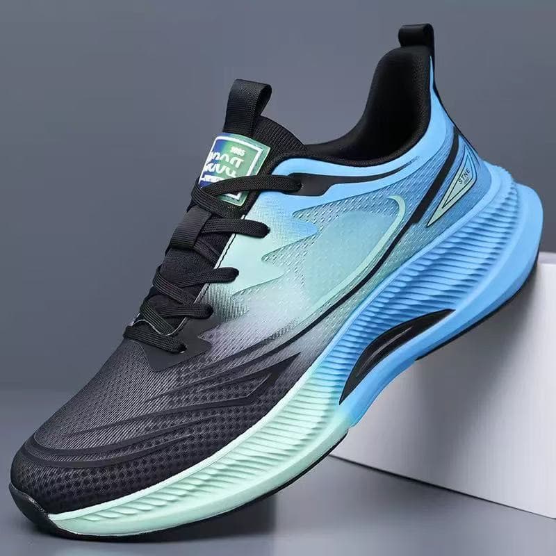 Men's Running Shoes Summer Wear-Resistant Sports Shoes Breathable Versatile Student Anti-Slip Soft Sole Running Shoes Cushioned Casual Sneakers
