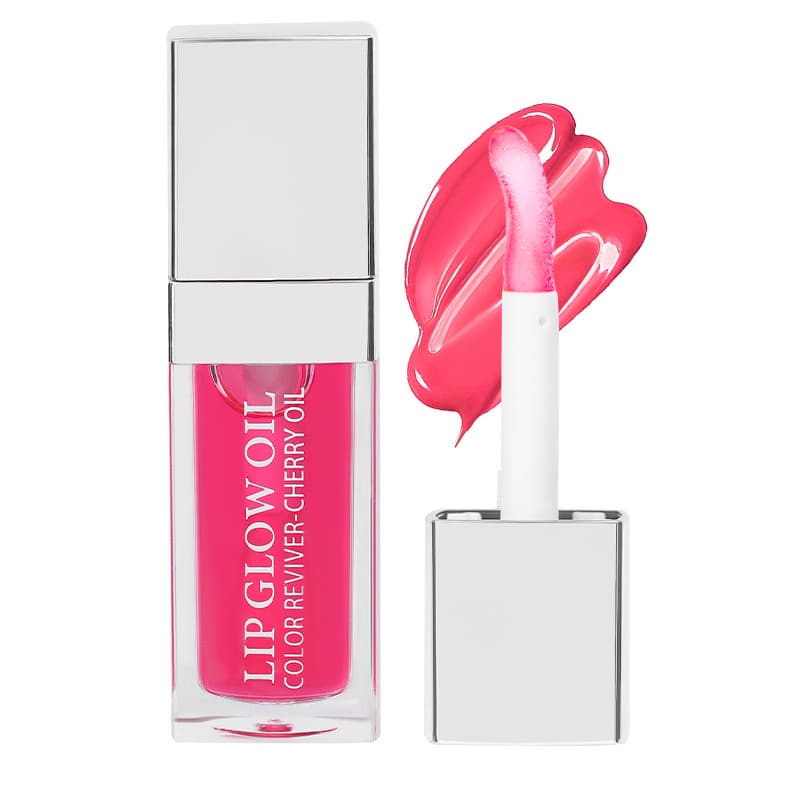 Cross-Border Lip Oil Lip Balm Moisturizing Nourishing Lip Gloss Transparent Plumping Lip Gloss Glass Lip Lip Oil Wholesale
