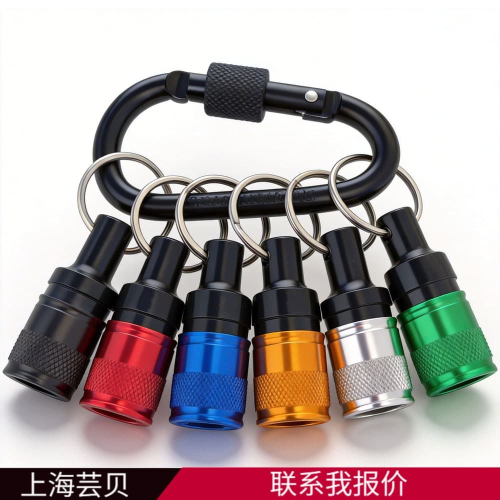 Cross-border Rotary Hammer Drill Bit Storage Hook SDS Colorful Storage Clip Gold Red Silver Green Blue Black 6pcs Two Groove Two Slot Round Shank