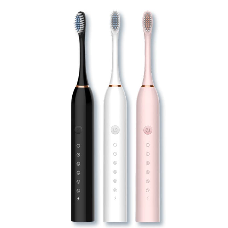 Electric Toothbrush Rechargeable Cross-border Adult Soft Bristle Automatic Sonic Charging Smart Tooth Cleaning Tool Couple Style