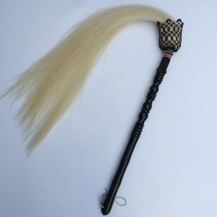 Wudang tai chi Buddhist horsehair whisk, mosquito-repelling Taiyi whisk, martial arts sports equipment