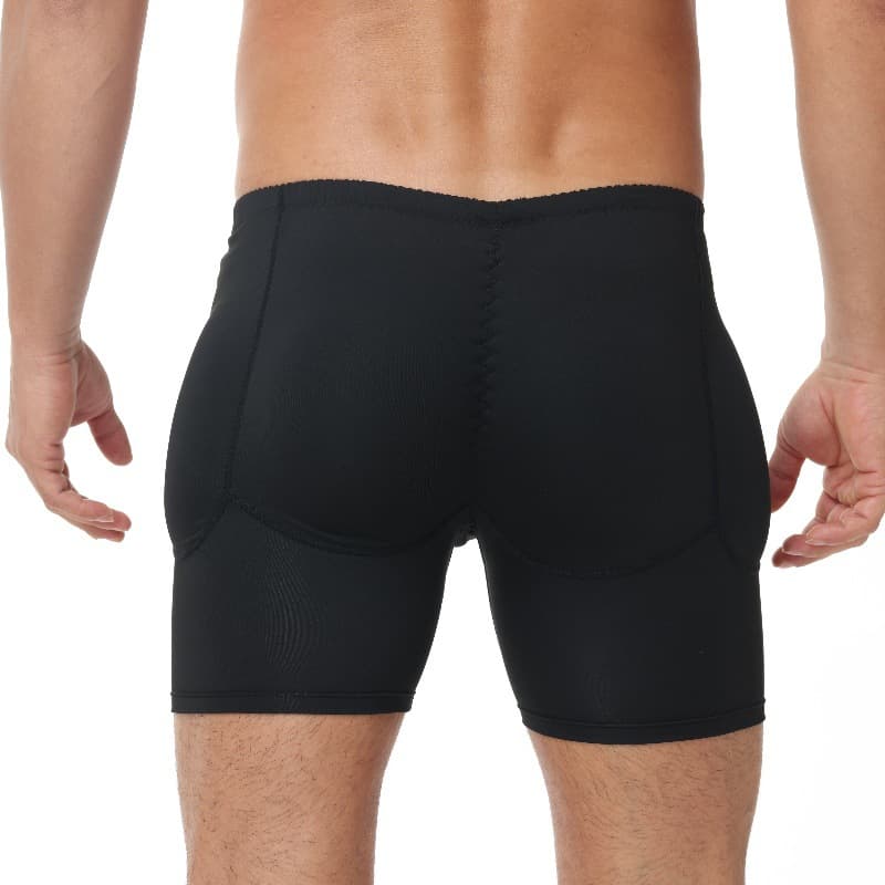 Men's Butt-Lifting Shaping Boxer Shorts, Sexy Detachable Foam Padded Hip Enhancer