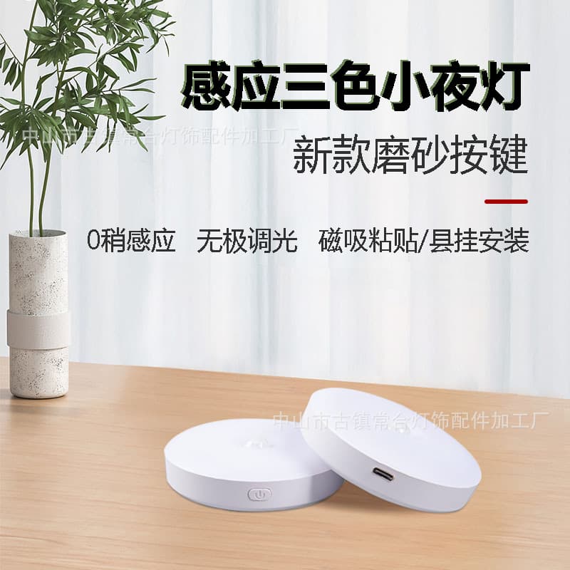Motion Sensor Light, Auto-On for Entryway Hallway, Elderly Night Light, Magnetic Type-C Rechargeable Night Lamp