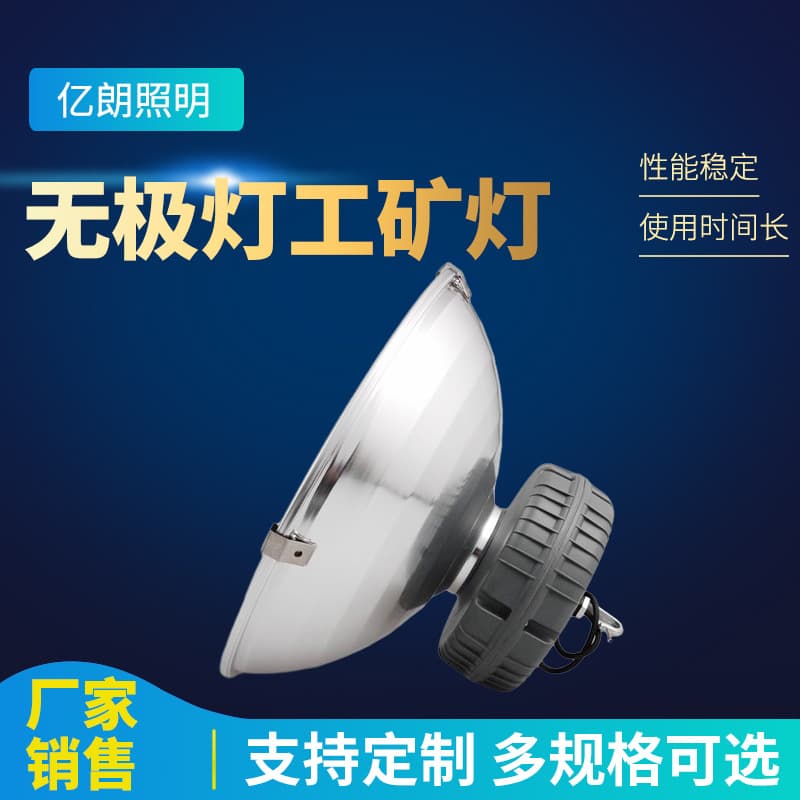 Induction lamps, mining lamps, LED factory lights, warehouse lights, workshop lights, garage lights, ceiling lights, mining lamps – all available in stock.