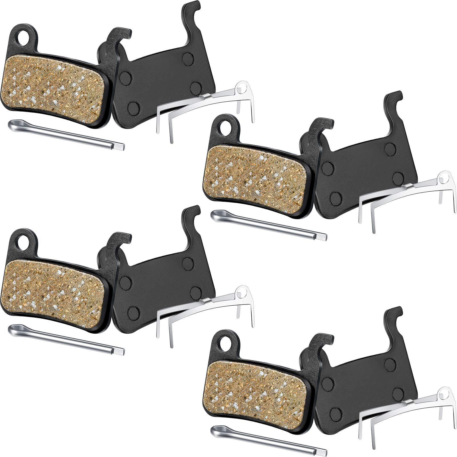 TP-01D mountain bike brake pads, semi-metallic, for electric and road bicycles.