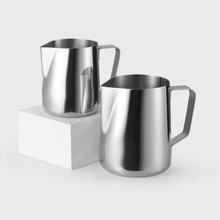Milk Frothing Pitcher Stainless Steel Milk Cup Latte Art Barista Coffee Tool Stainless Steel Latte Art Cup Wax Melting Cup