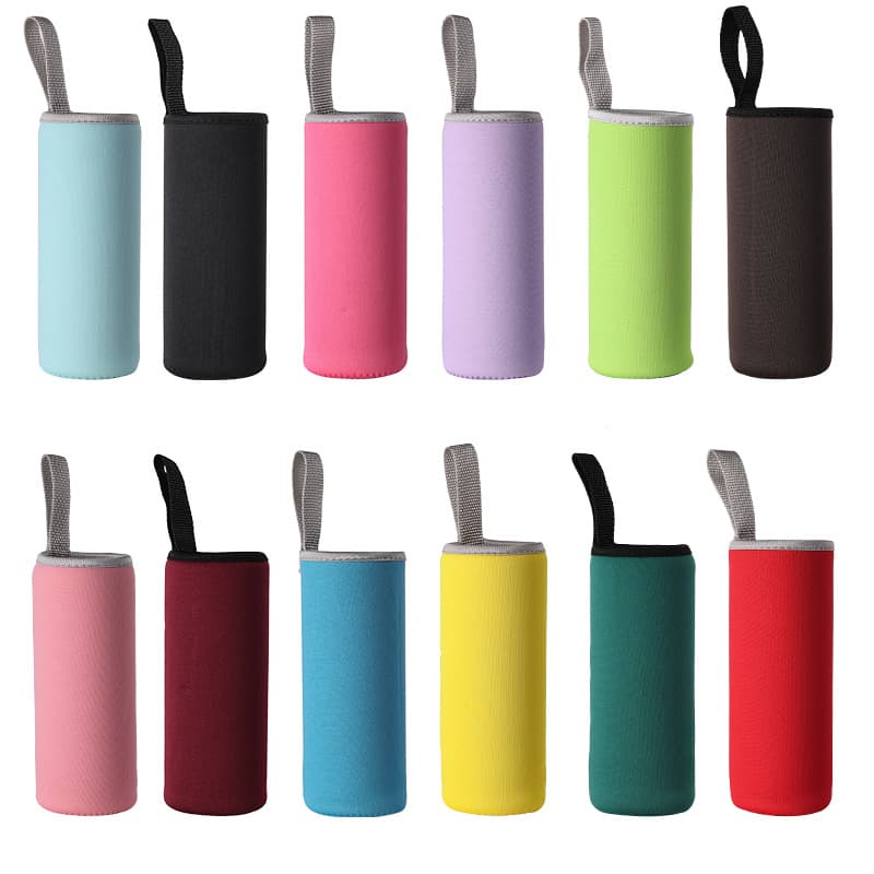Wholesale Neoprene Cup Sleeves, Thickened Cup Protectors, Glass Water Cup Covers, Creative Portable Insulated Cup Sleeves