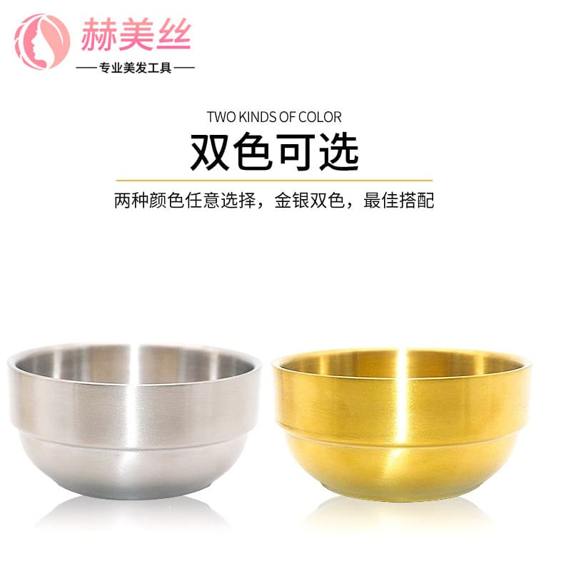 Export-grade foaming bowl, barber shop shaving foam bowl, shaving foaming soap cup, stainless steel frosted beard foaming bowl