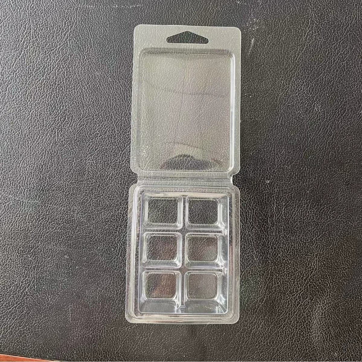 wax melt mold paraffin packaging box candle packaging box 6 grid paraffin packaging box