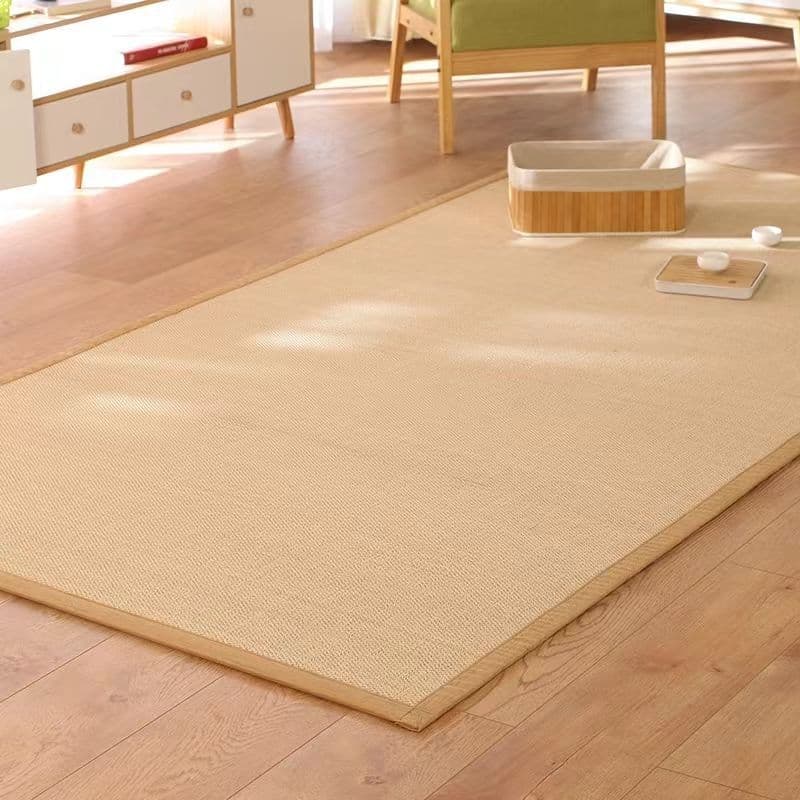 Japanese bamboo floor mat bay window balcony mat tatami mat home mattress summer room bedside straw mat carpet