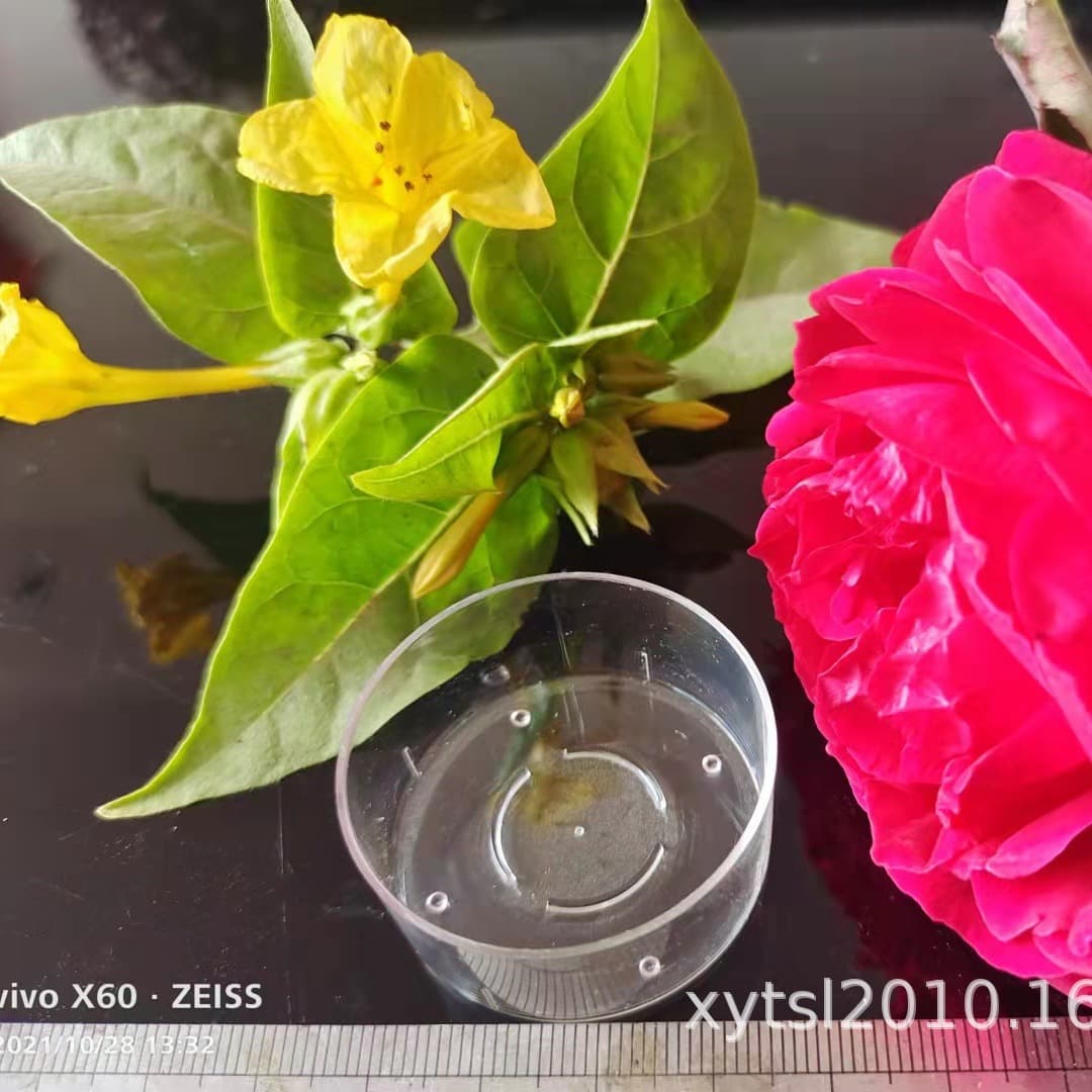 American style resin tea light cup transparent tea light fireproof cup tea light shell four-hour lamp cup resin candlestick