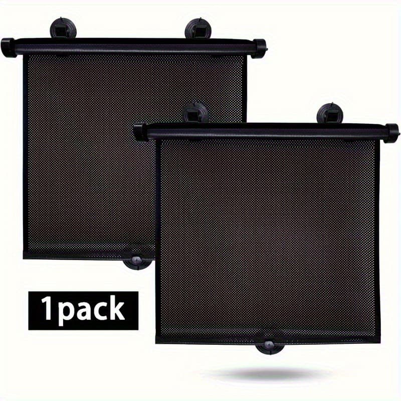 Best-selling Retractable Car Sunshade Front Window Curtain, Suction Cup, Home Window Sunscreen, No Drilling, Light Blocking