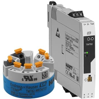 E+H Endress+Hauser temperature transmitter TMT82-AAA1IB1D2AAA1, brand new and genuine.