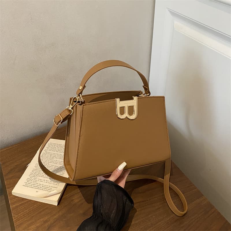 Premium Niche Design Handbag for Women 2026 New Fashion Retro Versatile Commuter Shoulder Crossbody Kelly Bag
