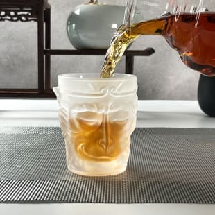 Creative Embossed Glass Cup, Black Myth Wukong Cup, Great Sage Tea Cup, Men's Kung Fu Tea Cup, Tea Drinking Cup, Wine Glass
