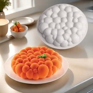Irregular Round Creative Shape Mousse Cake Silicone Mold Baking DIY French Cake Kitchen