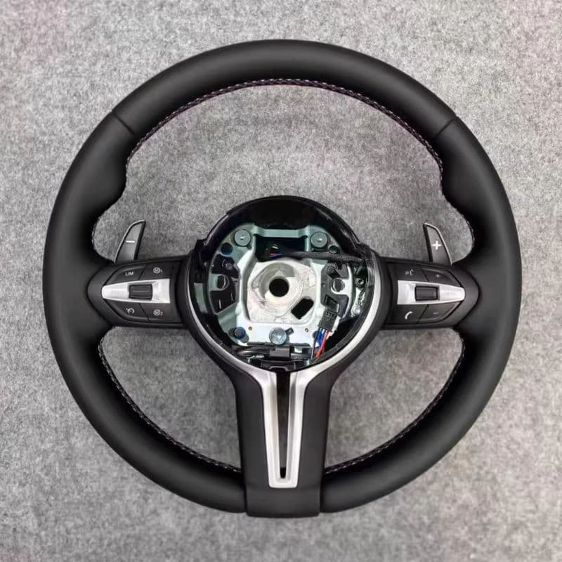 Upgrade Black Modified Steering Wheel for BMW F10 F15 F31 F40 X3 E83 X5 450i
