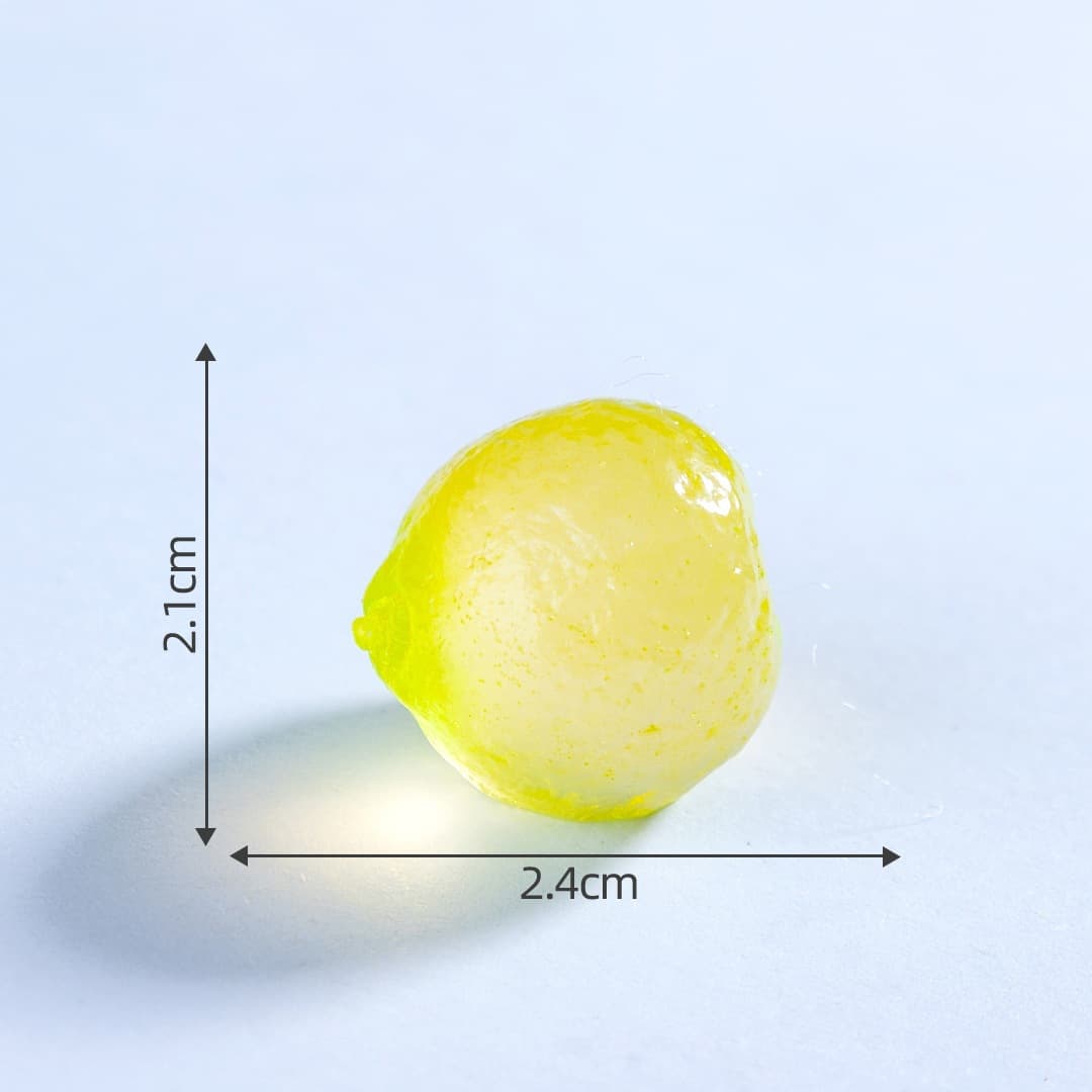 Mini Creative Glowing Fruit House Figurine Cute Particle DIY Decoration Blind Bag Accessory Mini Statue