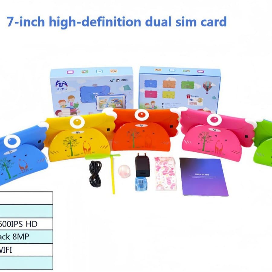 C7 Cross-Border 2SIM Card 12+256G Call Android 13 Student Children's Tablet Internet Children's