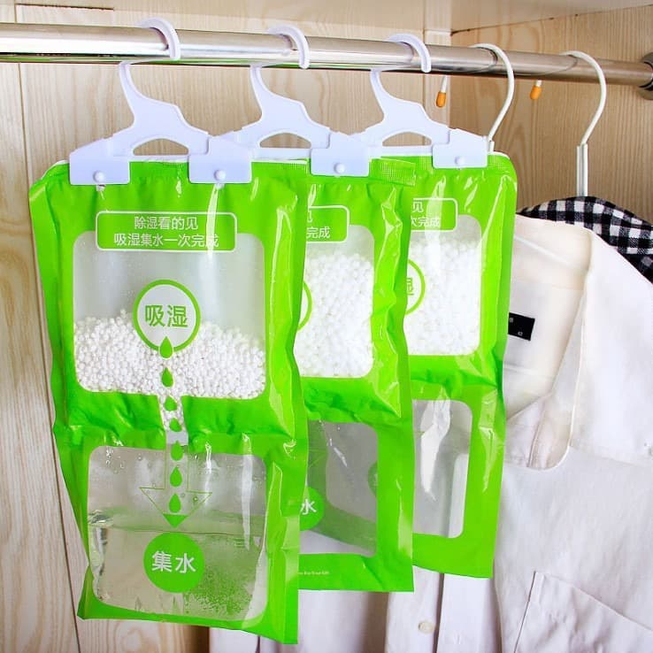 Water-absorbing dehumidification bag indoor room household moisture-proof agent anti-mold desiccant hangable moisture-absorbing bag dehumidification bag delivery