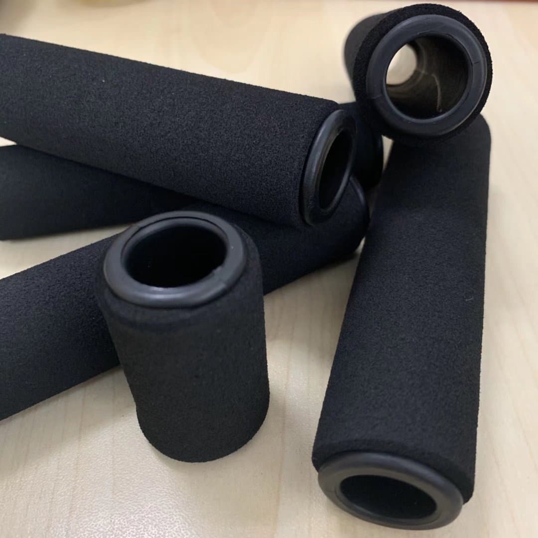 Senrui brand rubber and plastic handle sleeve, 16mm nominal inner diameter, fitness suspension puller accessory