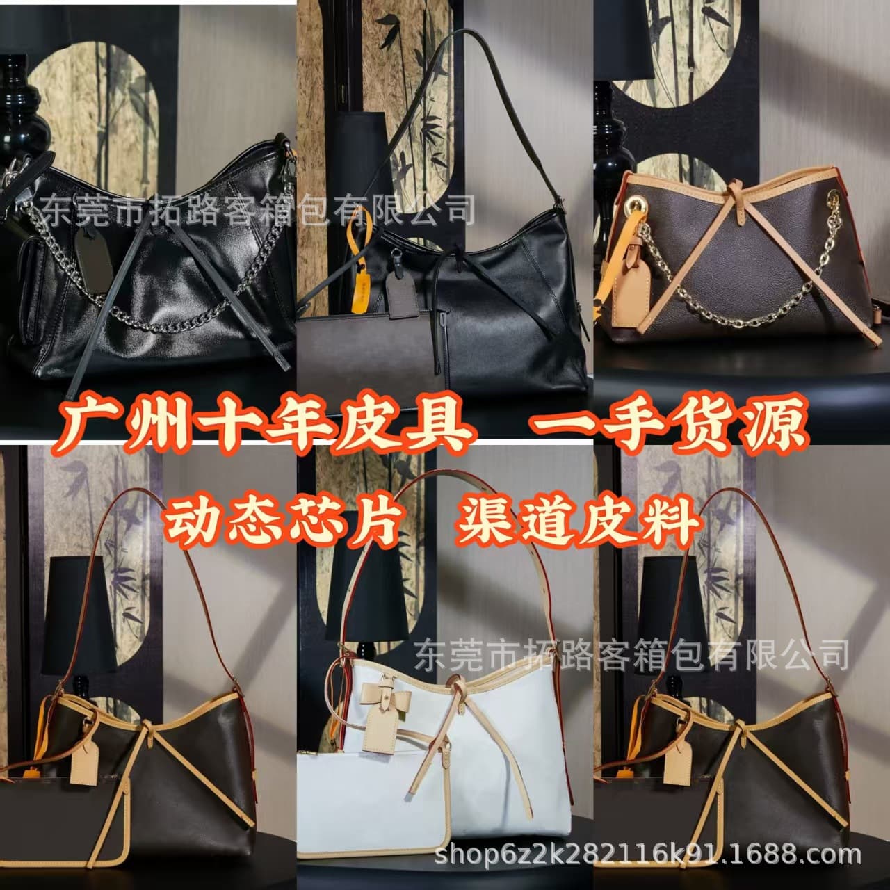 M&LV donkey family big brand old flower carryall white three-color allinbb bucket bag croissant bag cross-body tote bag