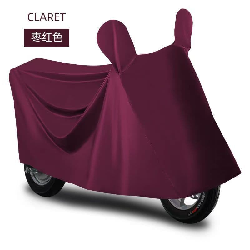 Quick-drying electric vehicle rain cover, thickened, sun-protective, rainproof, dustproof, and rainproof car cover.
