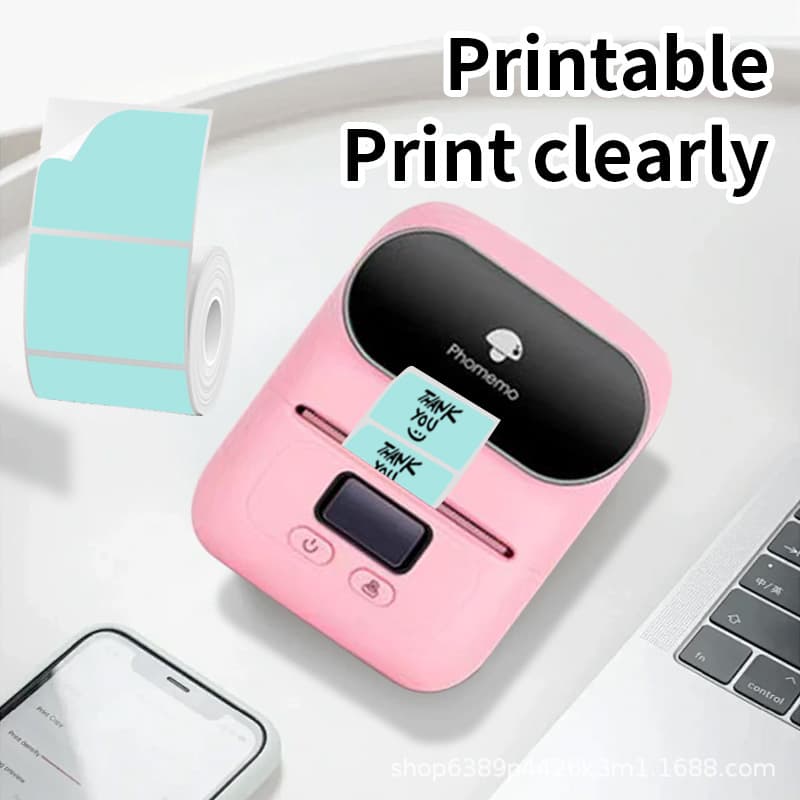 Phomemo 30*20mm Thermal Labels Compatible with M110/M100/M220/M221 for Business/Home