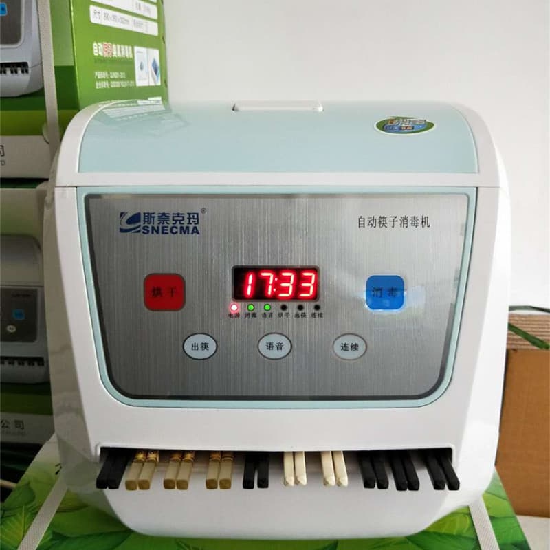 In-Stock Snecm Smart Voice-Activated Chopstick Dryer with Ozone Sterilization, 27cm Commercial Hotel Model