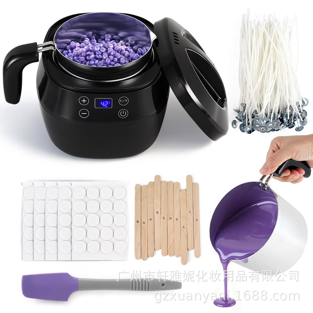 Beginner Electric Candle Making Kit Tool Wax Removal Wax Therapy Hot Wax Machine Handmade Aromatherapy Candle DIY