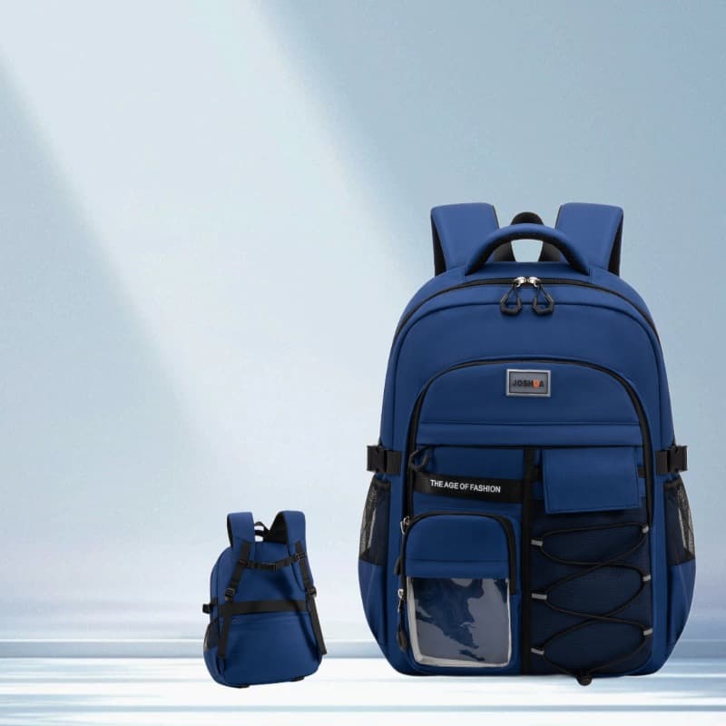 2026 New Model Primary School Children's Double Shoulder Bag for Girls Weight-Reducing Spine-Protecting Middle School Student Backpack for Boys Large Capacity Ultra-Light Breathable