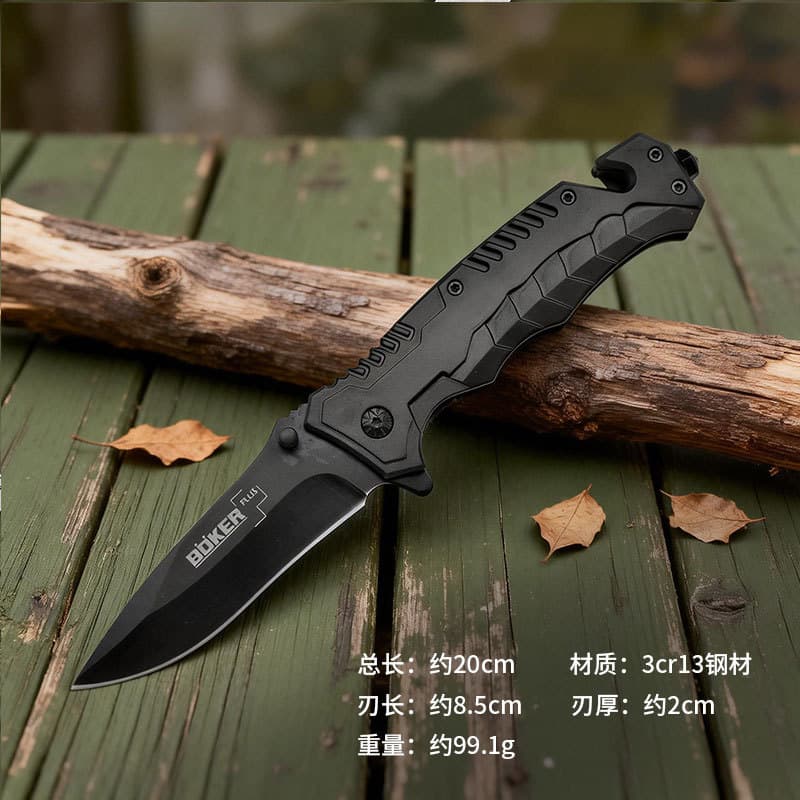 Folding Knife Multi-Function High Hardness Camping Tactical Survival Handle Meat Knife Outdoor Folding Knife Wholesale