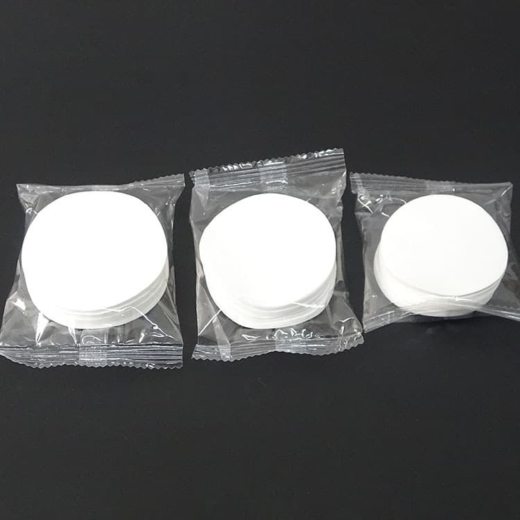 100 pieces of Moka pot filter paper No. 3, No. 6, No. 9 Vietnamese coffee pot round filter paper original color white coffee filter paper