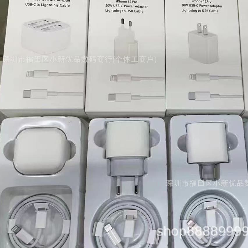 13/14 ProMax EU/UK Plug Set for iPhone 13/14 Charger 20W USB-C