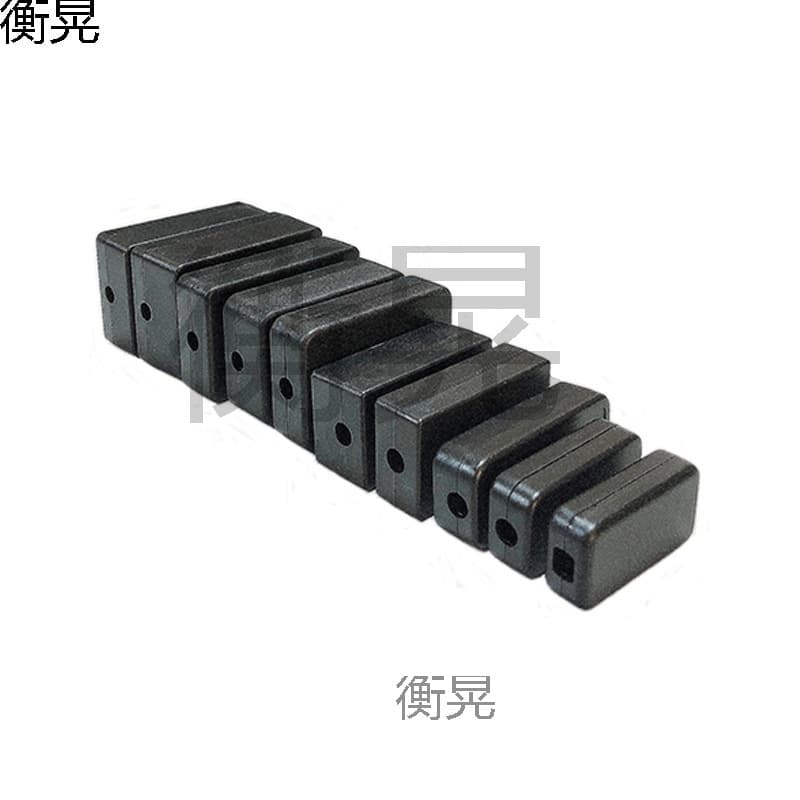 USB Plastic Power Supply Enclosure Black Snap-on Junction Box, Small Wiring Box with Cable Clip, Electronic Instrument Housing